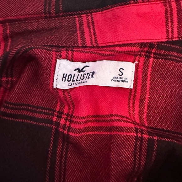 Hollister Oversized Flannel Shirt - Picture 3 of 4